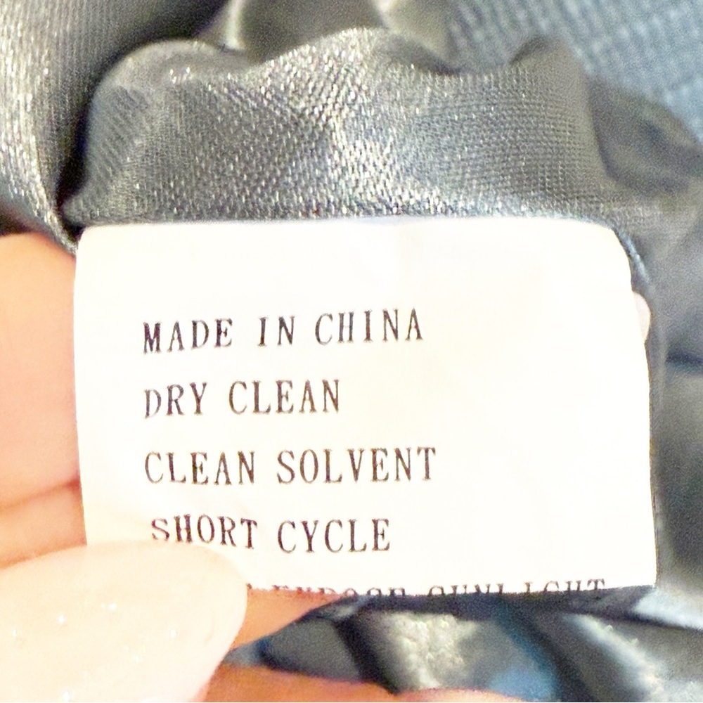 NWT Revelry Thalia Satin Dress Bridesmaid Dress Size 12 COLOR: Eucalyptus - 712 - Picture 13 of 14